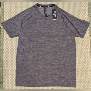 NWT Rhone Reign Tech Short Sleeve T-shirt Asphalt Heather Men's Size XL